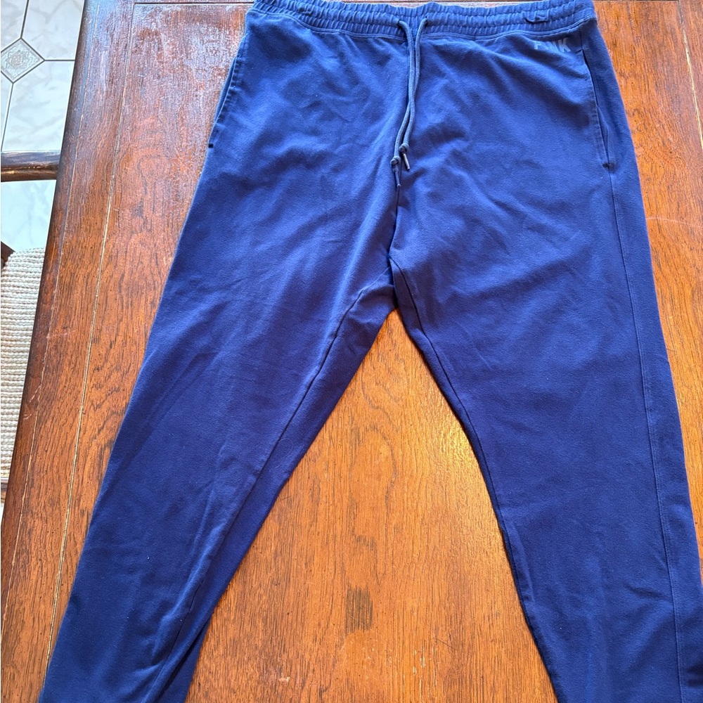 PINK Victoria's Secret Blue Joggers